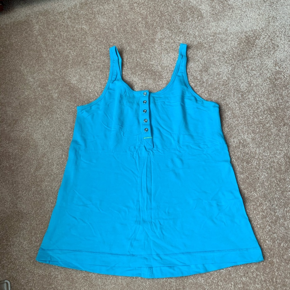 Lululemon Heart Opener tank -Spry Blue - Picture 4 of 5